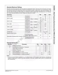 FAN5099MX Datasheet Page 4