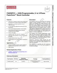 FAN50FC3MPX Datasheet Cover