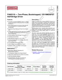 FAN5110MX Datasheet Cover