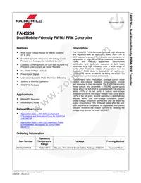 FAN5234MTCX Datasheet Page 2