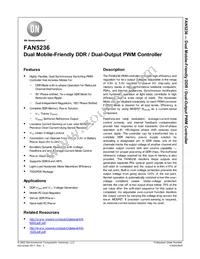 FAN5236MTC Datasheet Cover