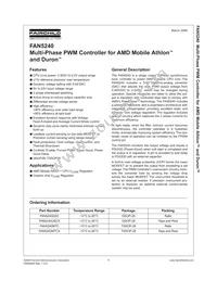 FAN5240QSC Datasheet Cover