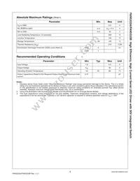FAN5333ASX Datasheet Page 4