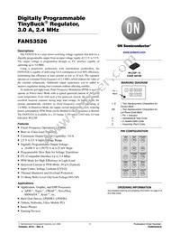 FAN53526UC88X Datasheet Cover