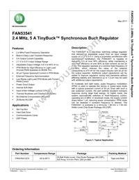 FAN53541UCX Datasheet Page 2