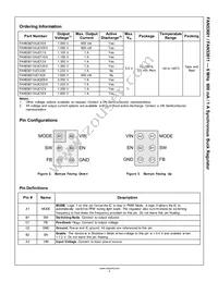 FAN53601AUC105X Datasheet Page 2