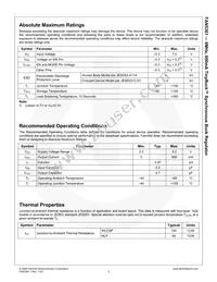 FAN5361UC12X Datasheet Page 3