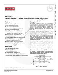 FAN5362UC29X Datasheet Page 2