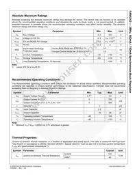 FAN5362UC29X Datasheet Page 4