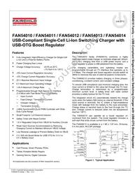 FAN54013BUCX Datasheet Page 2
