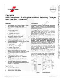 FAN54020UCX Datasheet Page 2