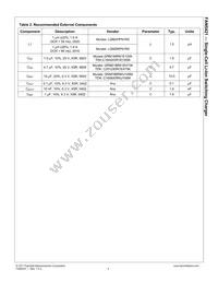 FAN5421BUCX Datasheet Page 4