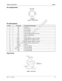 FAN5607HMPX Datasheet Page 3