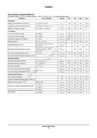 FAN604MX Datasheet Page 6