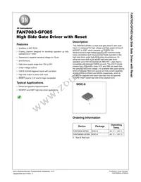 FAN7083MX-GF085 Datasheet Cover