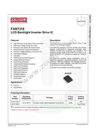 FAN7318M Datasheet Cover