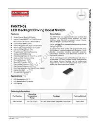 FAN73402MX Datasheet Page 2