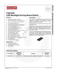 FAN7340MX Datasheet Page 2