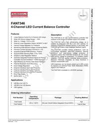 FAN7346M Datasheet Page 2