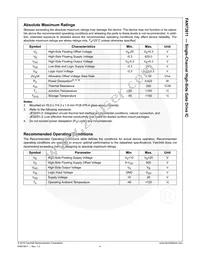 FAN73611M Datasheet Page 5