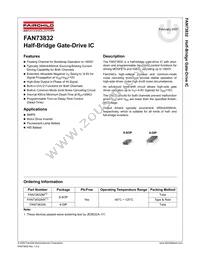FAN73832MX_WS Datasheet Page 2