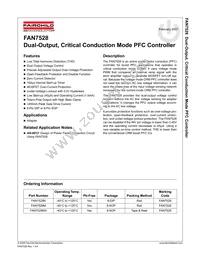 FAN7528N Datasheet Cover