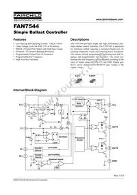 FAN7544M Datasheet Cover