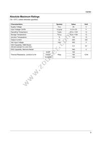 FAN7601M Datasheet Page 3