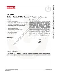 FAN7710N Datasheet Cover