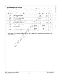 FAN7711SN Datasheet Page 3