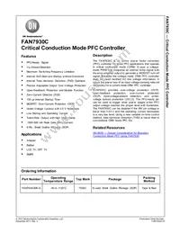 FAN7930CMX Datasheet Cover