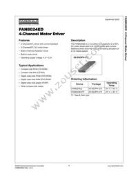 FAN8024EDTF Datasheet Cover