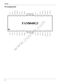 FAN8040G3X Datasheet Page 2