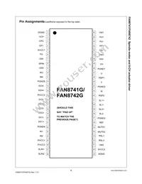 FAN8741MTFX Datasheet Page 4