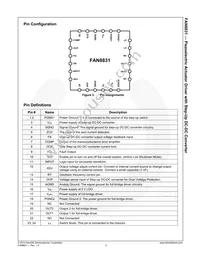 FAN8831MPX Datasheet Page 4