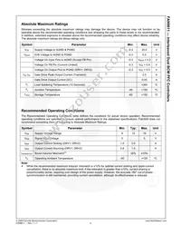 FAN9611MX Datasheet Page 6