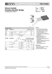 FBS10-06SC Datasheet Cover