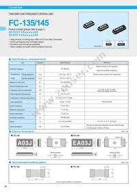 FC-145 32.7680KD-AC3 Datasheet Cover