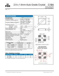 FC1BACBEI20.0-T3 Datasheet Cover