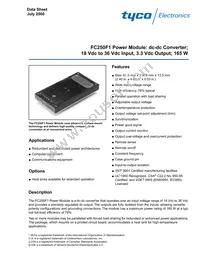 FC250F1 Datasheet Cover