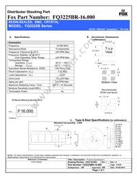 FC3BQBBMM16.0-T1 Datasheet Cover