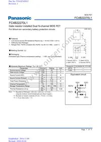 FC4B22270L1 Datasheet Cover