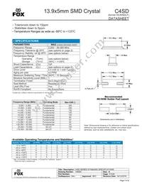 FC4SDCBMM4.0-T1 Datasheet Cover