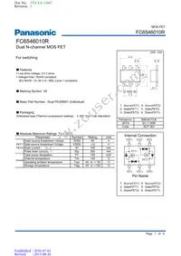 FC6546010R Datasheet Cover