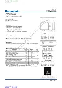 FC8V33030L Datasheet Cover