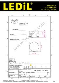 FCA10303_CRS-RS Datasheet Page 2
