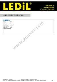 FCA10303_CRS-RS Datasheet Page 3