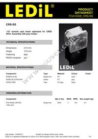 FCA10328_CRS-SS Datasheet Cover