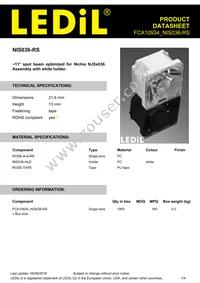 FCA10934_NIS036-RS Cover