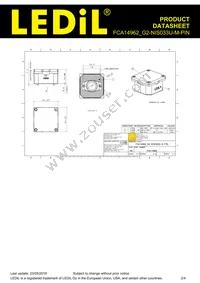 FCA14962_G2-NIS033U-M-PIN Datasheet Page 2